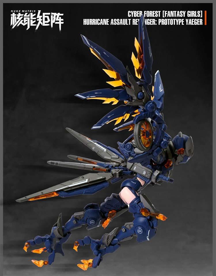 Nuke Matrix 1/12 Cyber Forest [Fantasy Girls] Hurricane Assault  Revenger:Prototype Yaeger