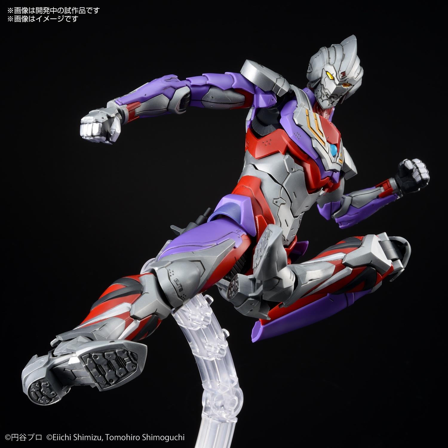 Chinese Box Art] Figure-Rise Standard Ultraman Suit Tiga -Action