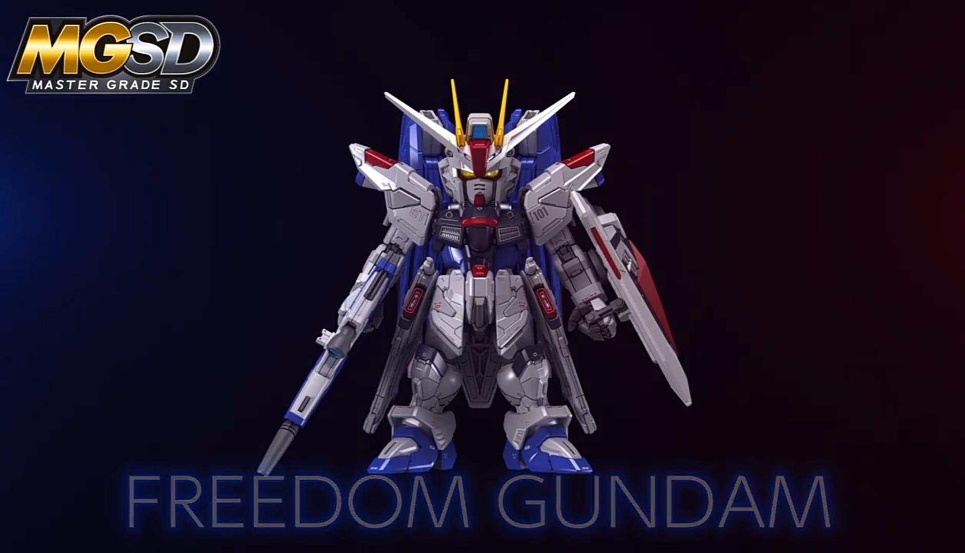 MGSD Freedom Gundam