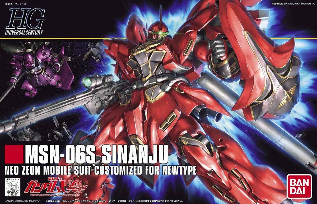 HGUC 1/144 MSN-06S Sinanju - Gunpla San