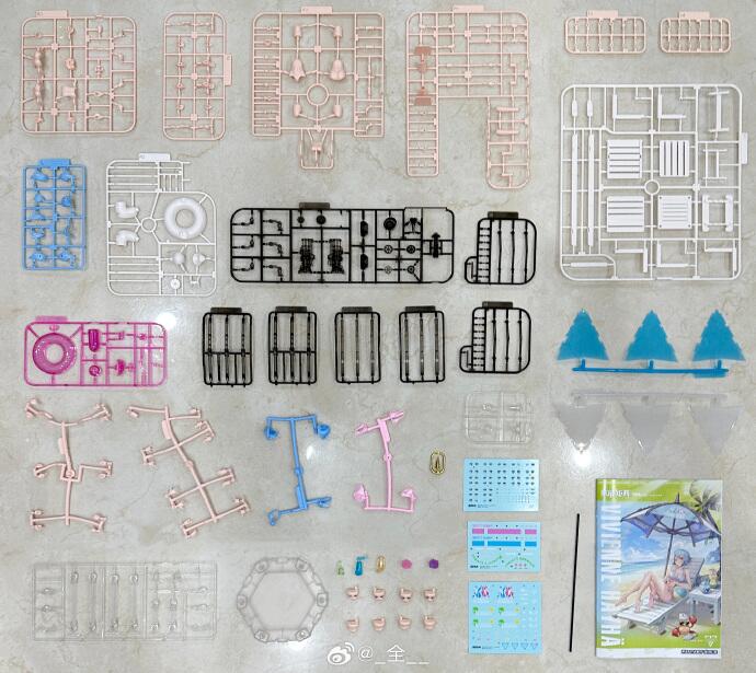Nuke Matrix Cyber Forest Nightingale - Modello Mecha Girl In Scala 1/12, Kit In ABS E PVC