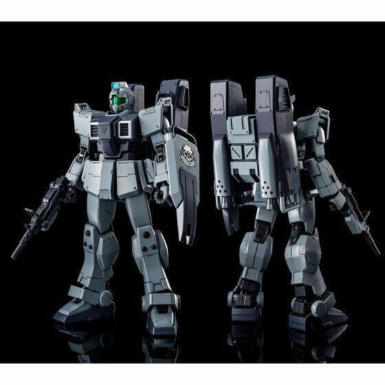 P-Bandai HGUC 1/144 RX-79[G] Gundam Ground Type With Parachute Pack Model Kit - High Grade Gundam