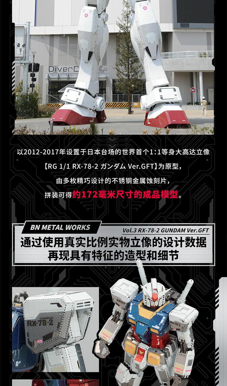 BN Metal Works RX-78-2 Gundam Ver.GFT - Gunpla San