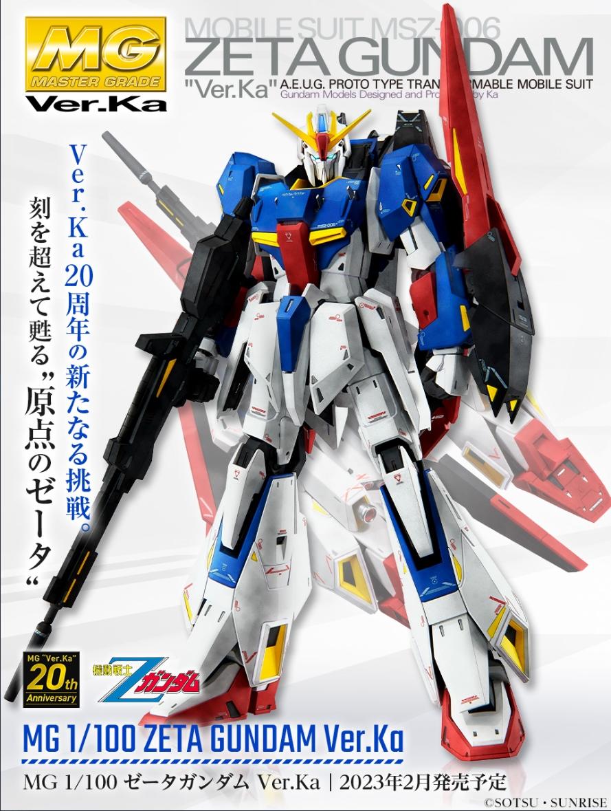 Blue & Grey 2pcs 1/100 Hyper Mega Launcher Set For MG Zeta Ver Ka Model Kit