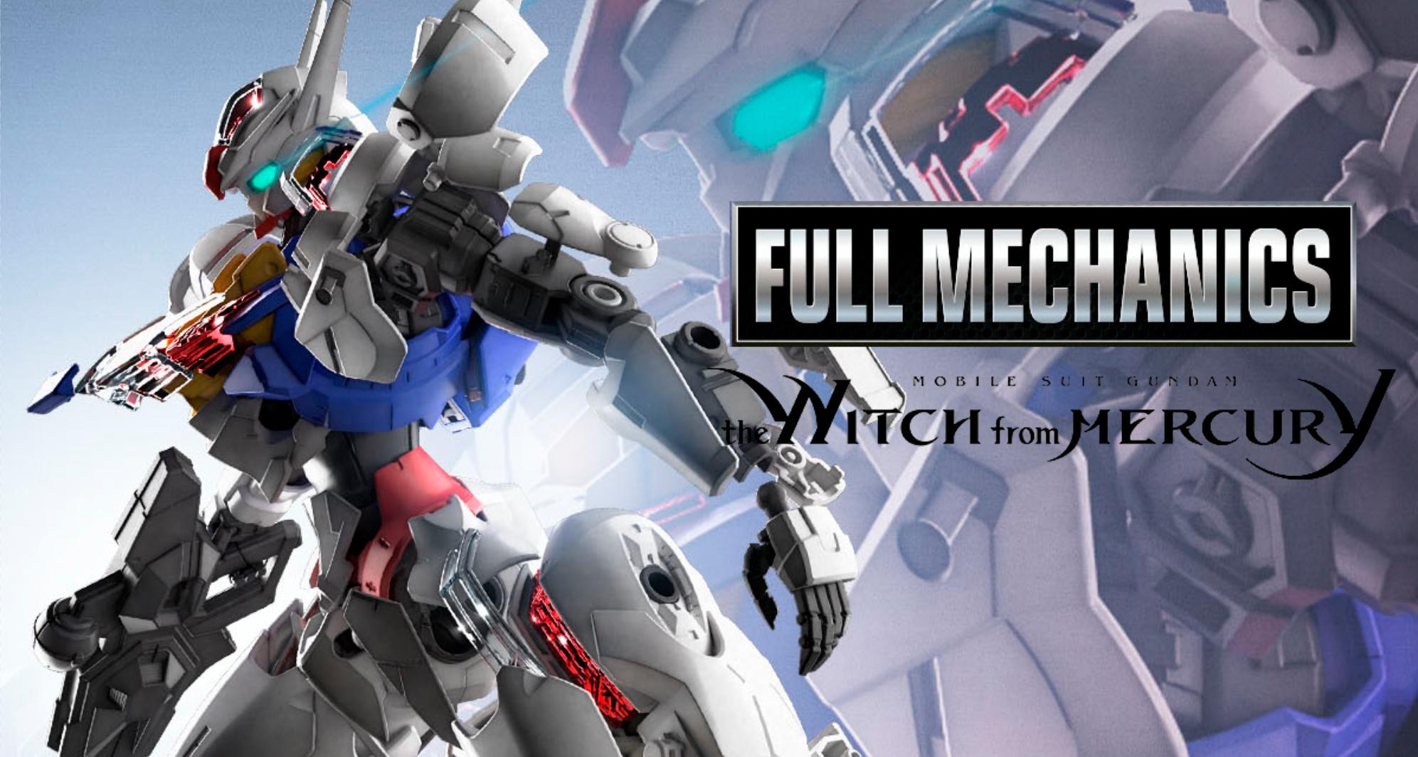Full Mechanics 1/100 Gundam Aerial XVX-016 Witch from Mercury Bandai Japan  NEW