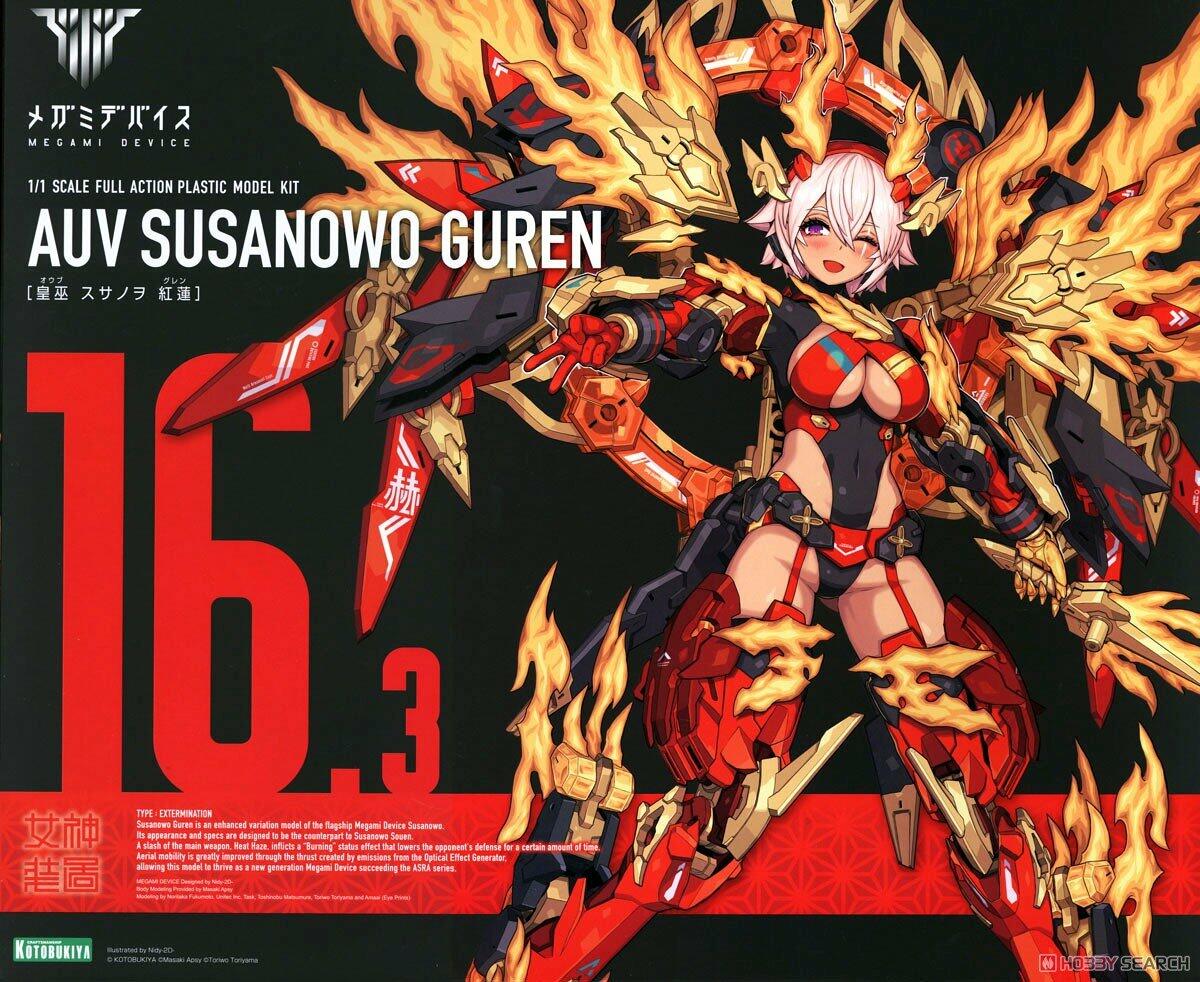 Kotobukiya 1/1 Megami Device Auv Susanowo Guren - Gunpla San