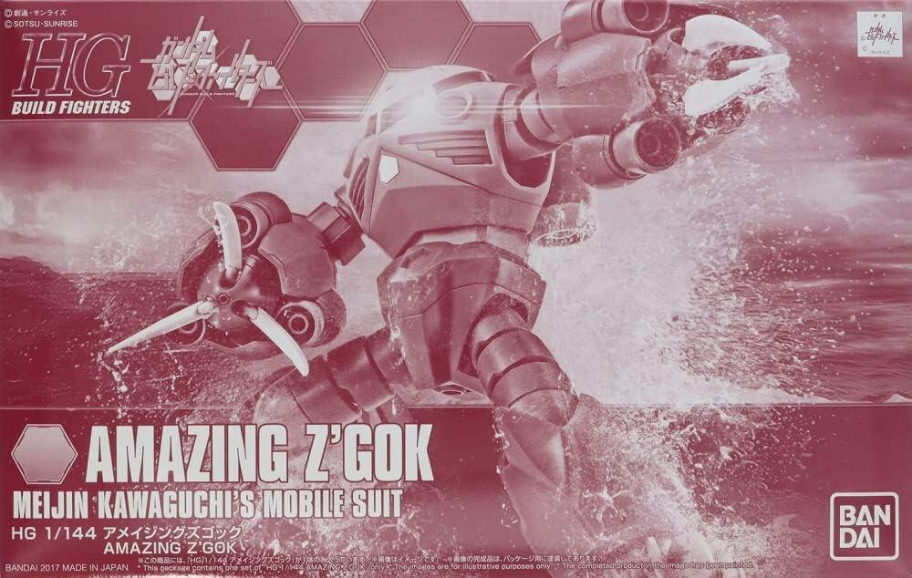 AMAZING ZZ GOK 1/144 未組立 Amazon.com: Bandai HGBF 1/144 Amazing Z'gok model kit : Arts