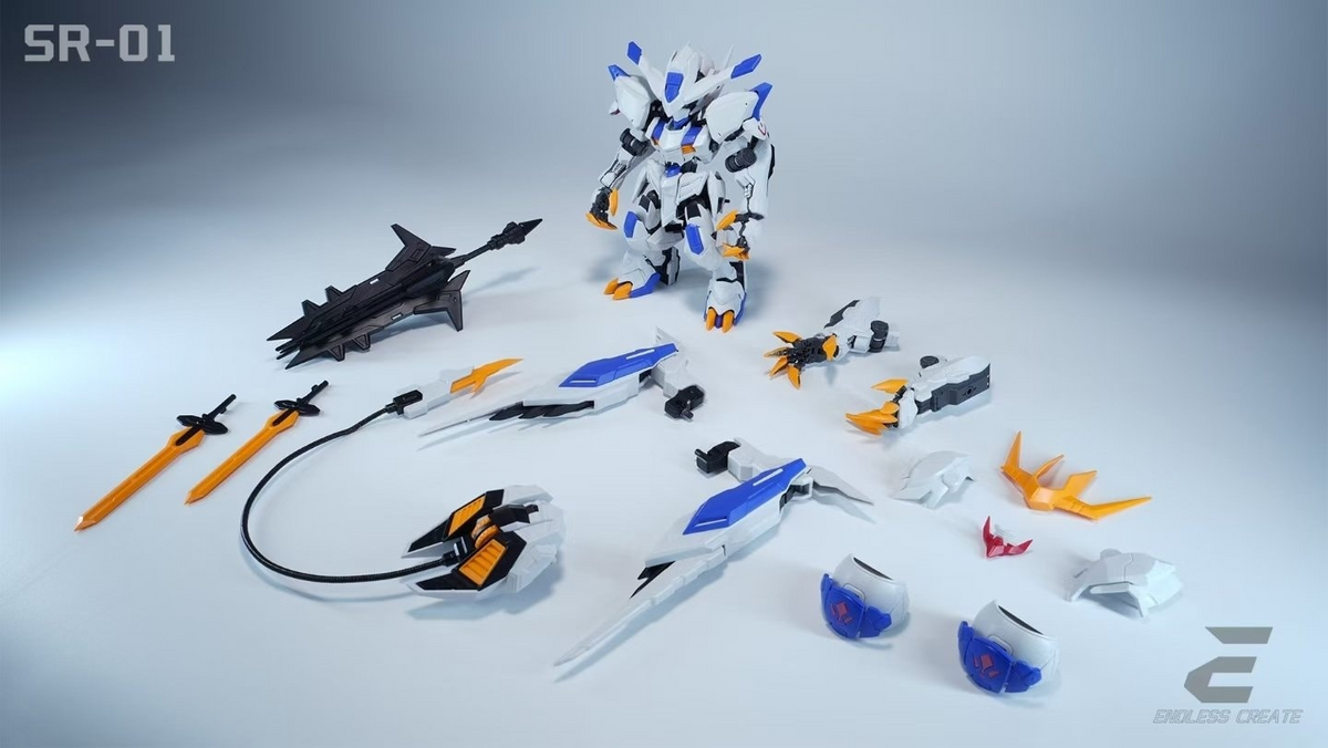 Endless Create - MGSD SR-01 Byaki - Gunpla San