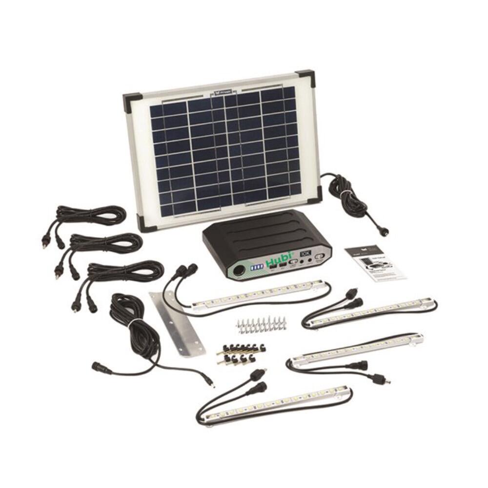 Hubi Solar Lighting and Power Kits | PowerShackShop