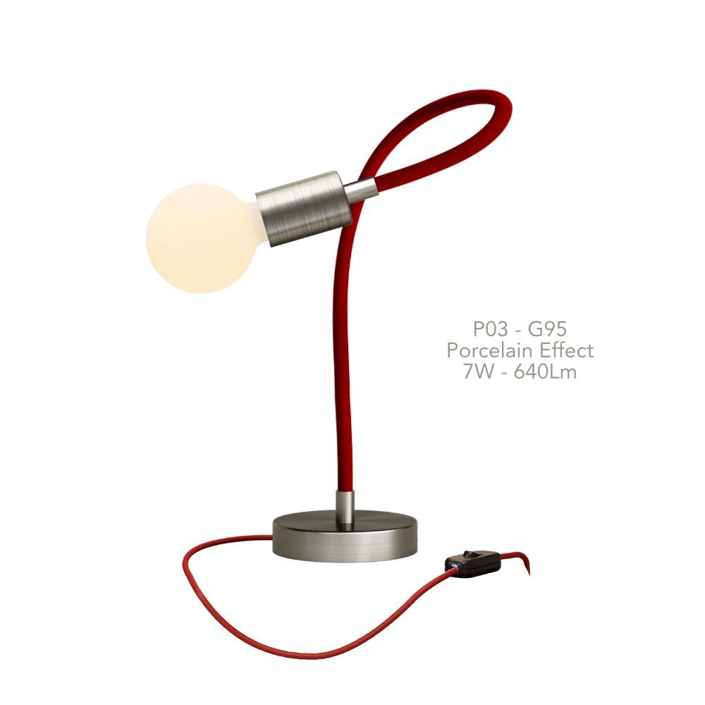 Fire Red Table Flex Light | powershackshop.co.uk