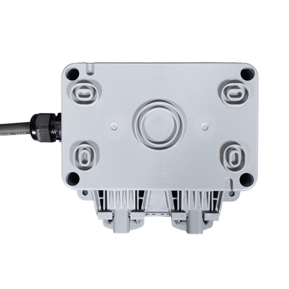 13Amp RCD Weatherproof 2 Gang Socket Base