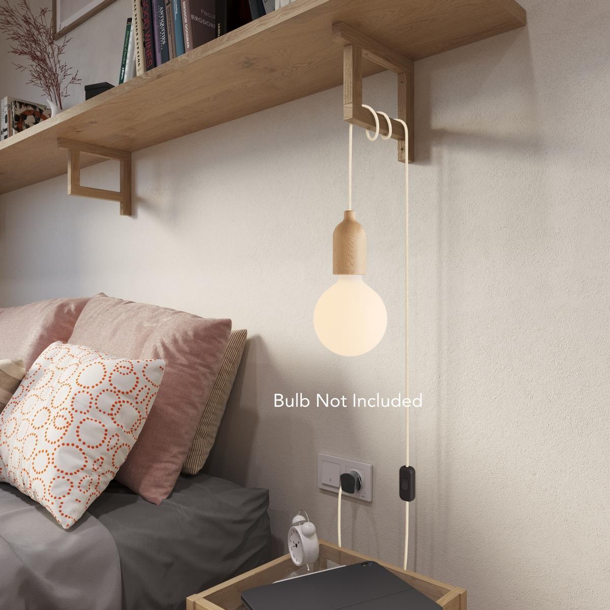 Tentorium Lux - Plug In Interior Light With Wall Peg