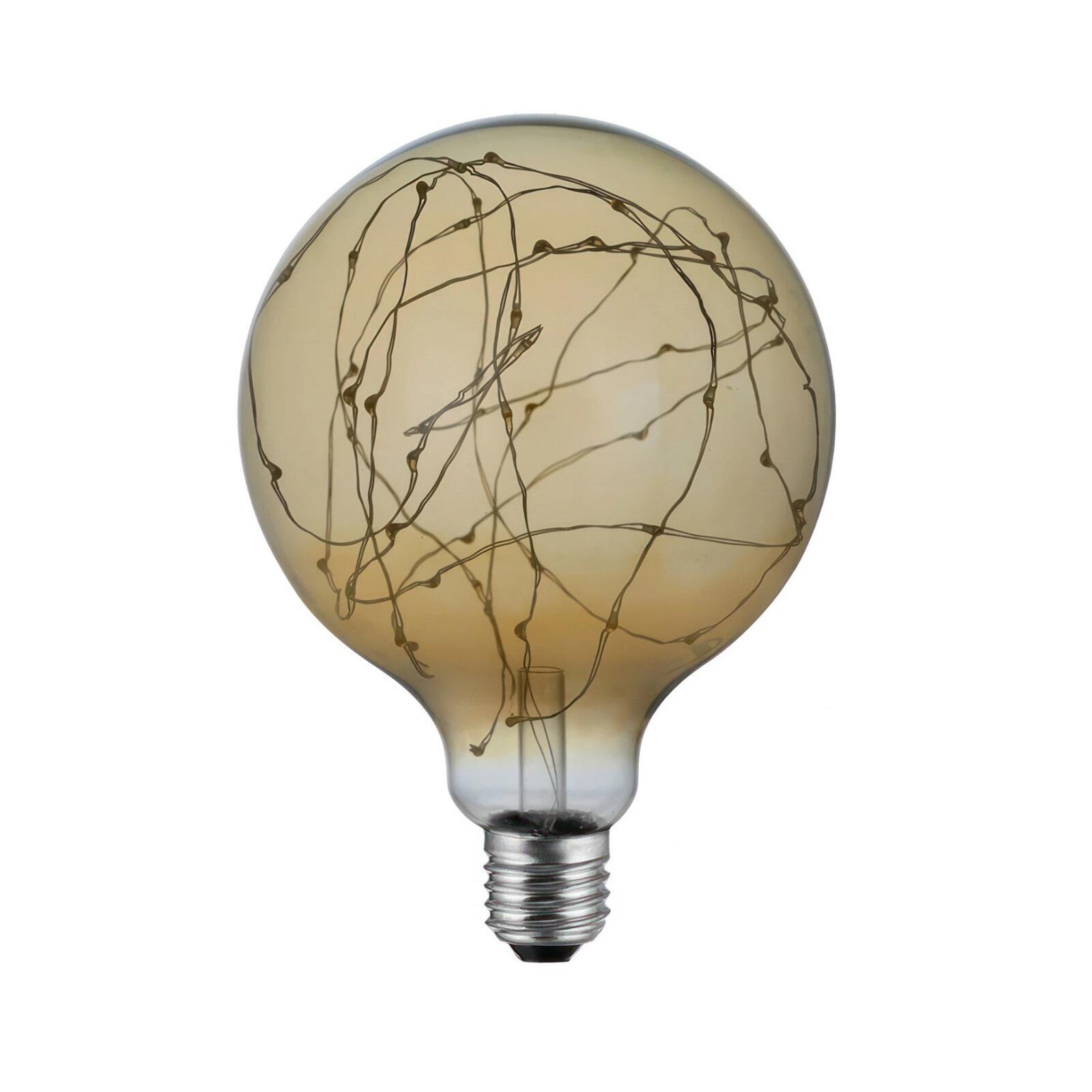 S04 LED Thousand Lights Globe Bulb, G125 1.5W 50LM E27 2200K