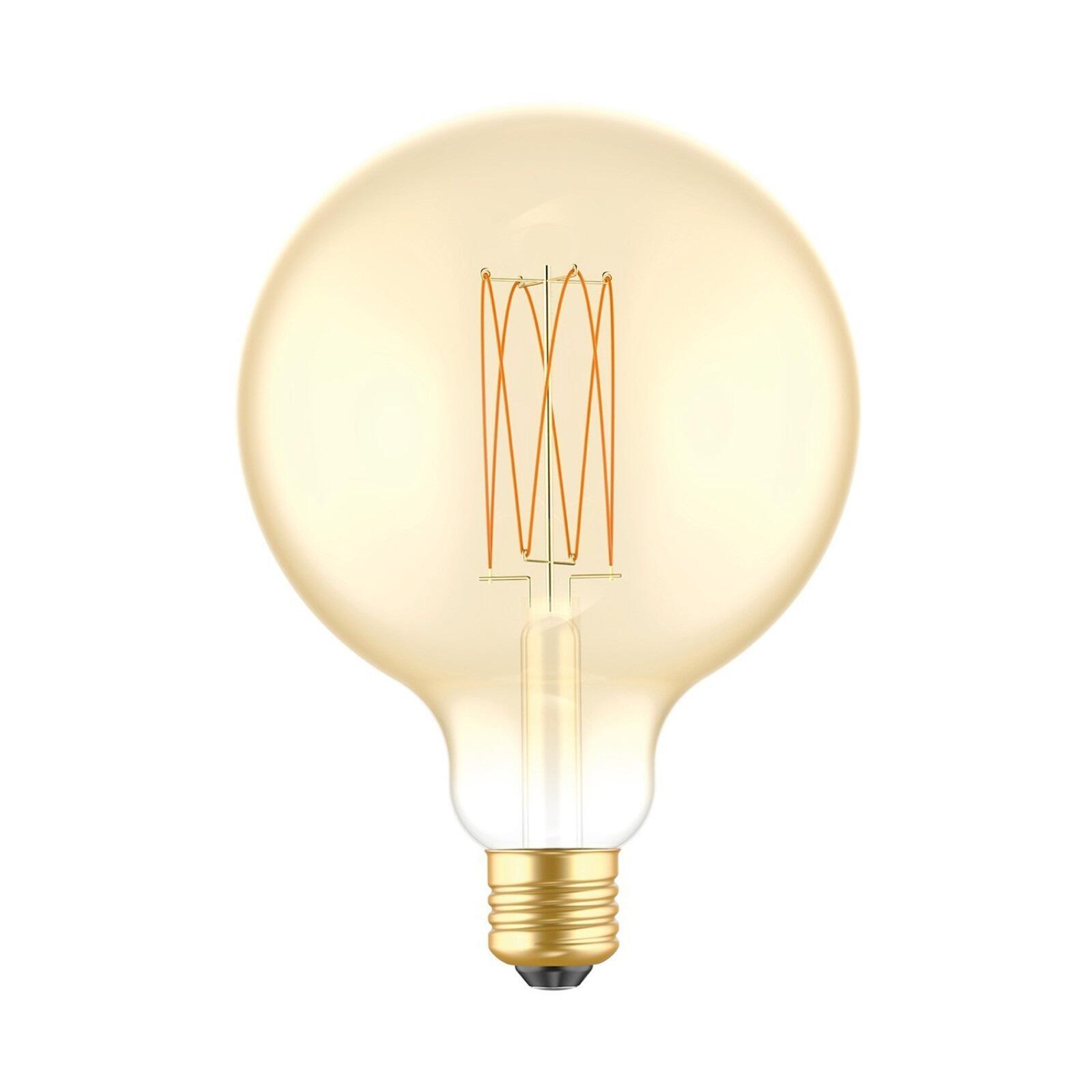 C56 LED Carbon Cage Filament Dimmable Globe Bulb, G125 7W E27 2700K