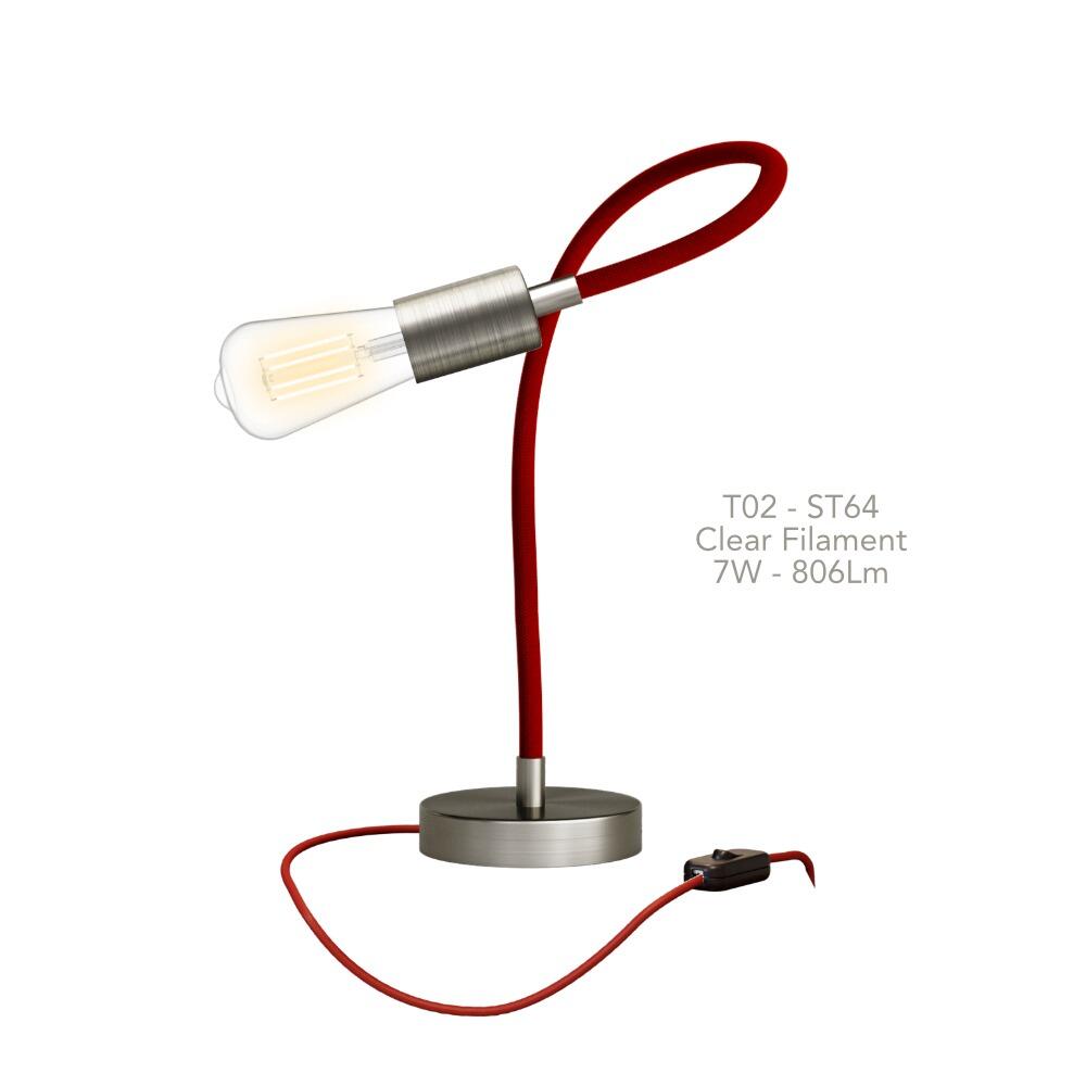Fire Red Table Flex Light | powershackshop.co.uk