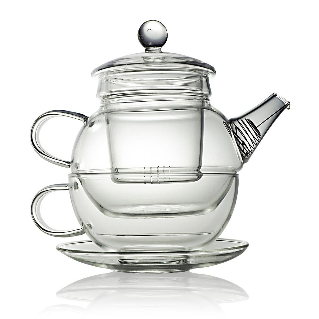 Teapot for One 450ml with Cup