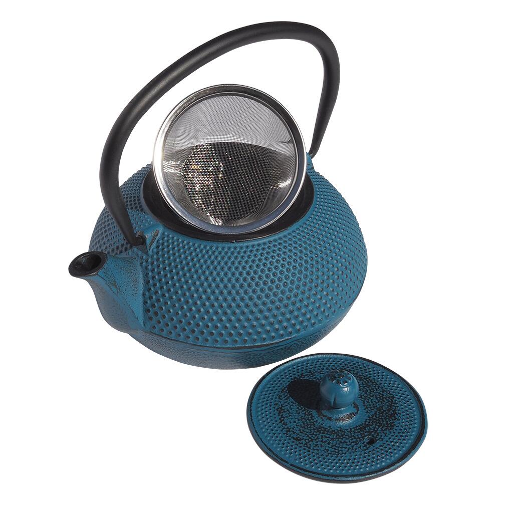 Tenshi Blue Cast Iron Teapot Infuser