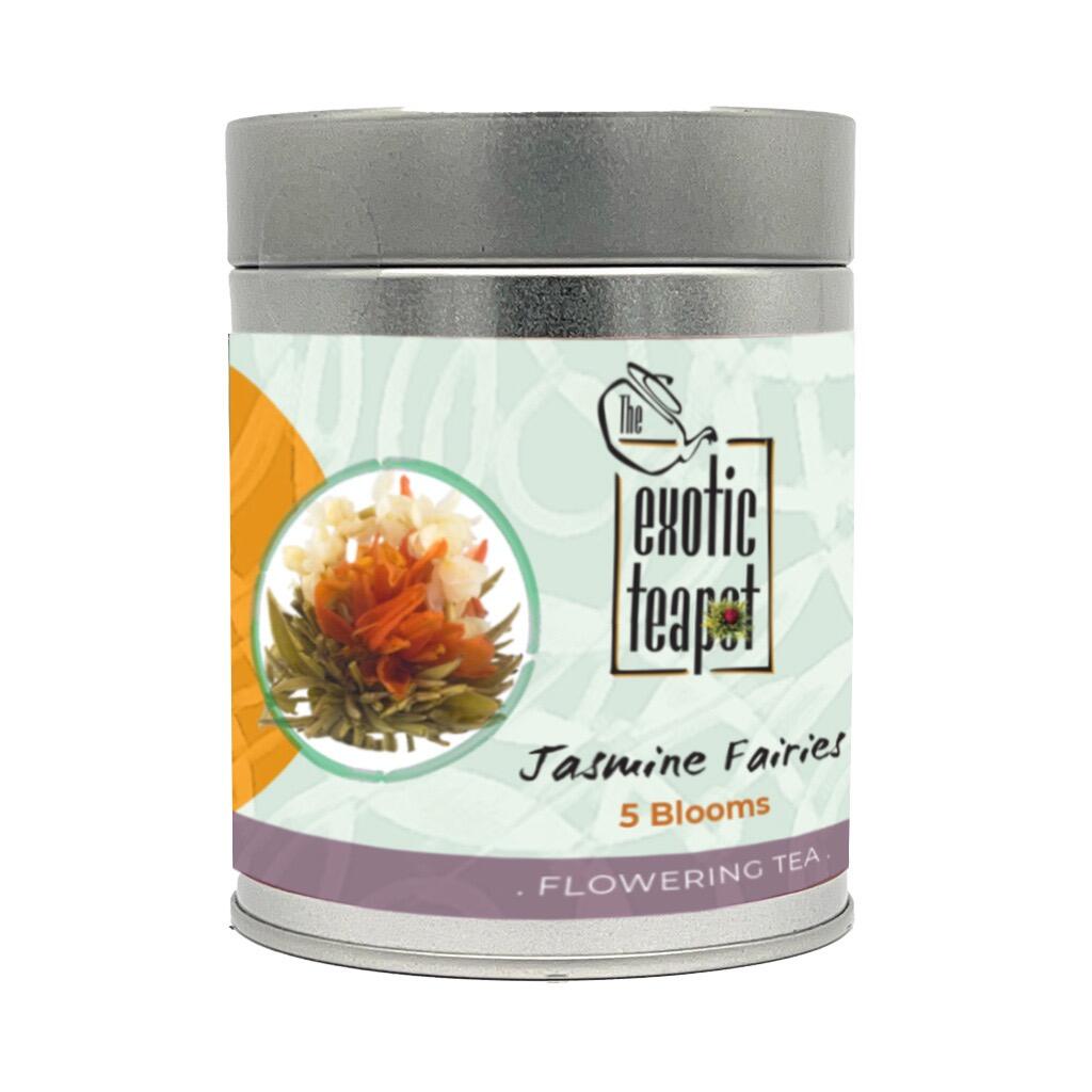 5 Jasmine Fairies flowering teas