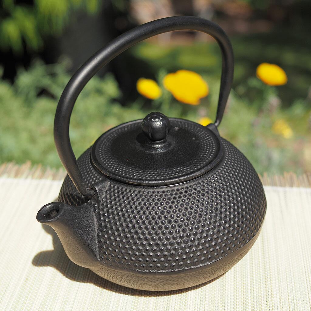 Tenshi Cast Iron Teapot In situ