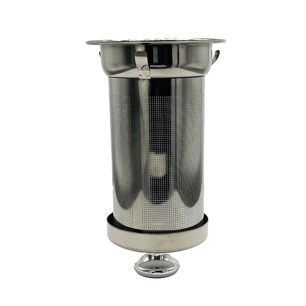 Ribbed Stainless Steel Mesh Infuser Drip free