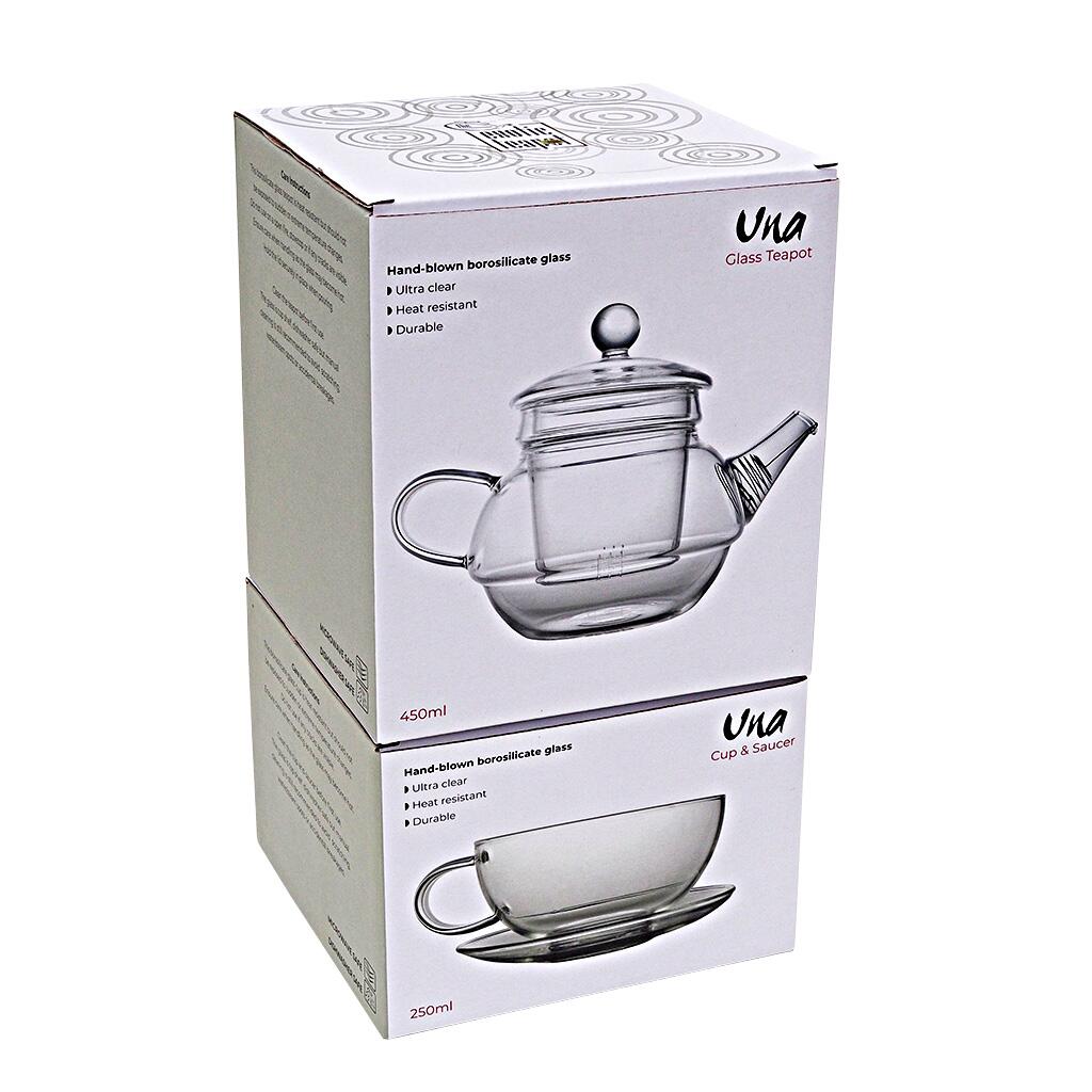 Teapot for One 450ml with Cup Pack