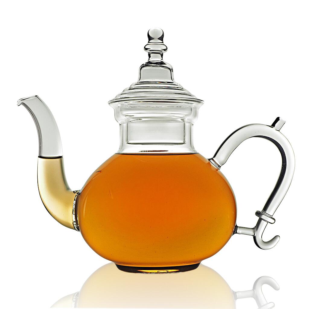 Persian Glass Teapot 800ml Full