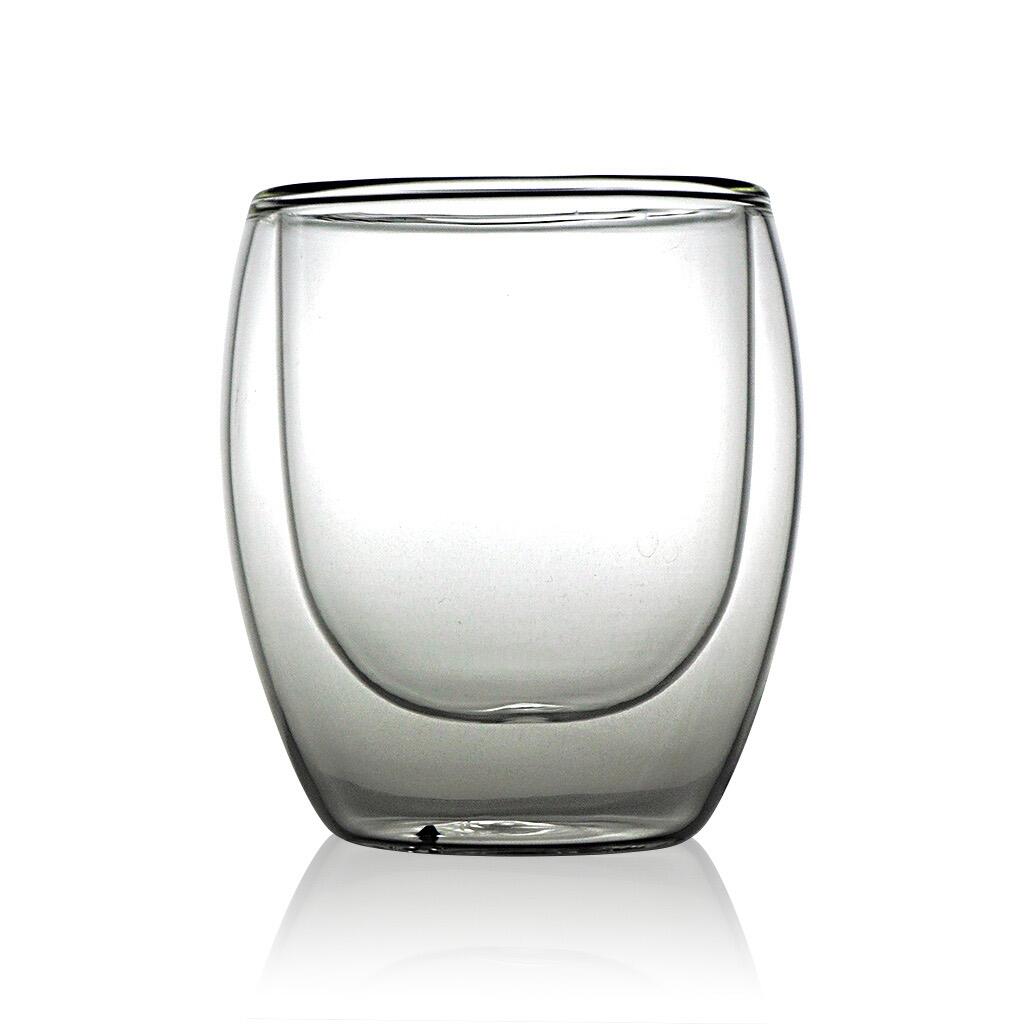 Double Walled Glass Cup 120ml
