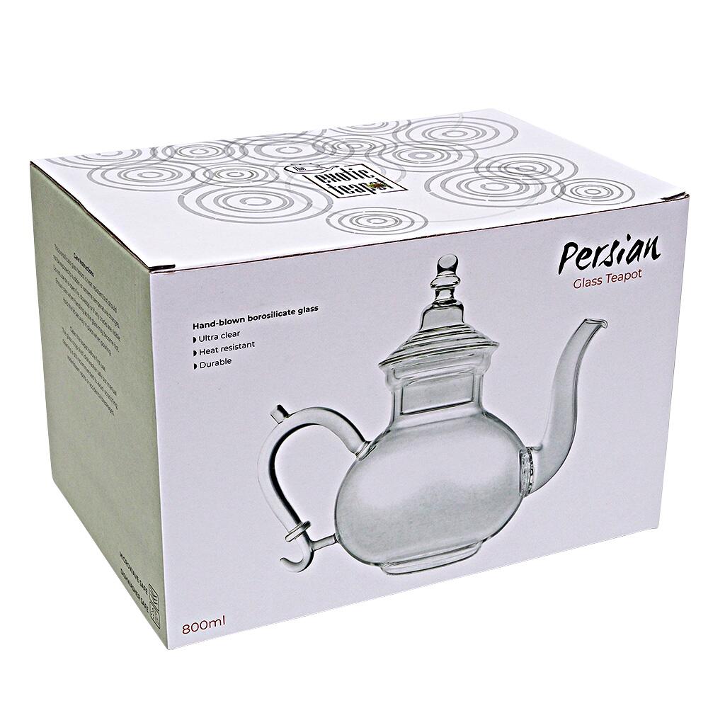 Persian Glass Teapot 800ml Pack
