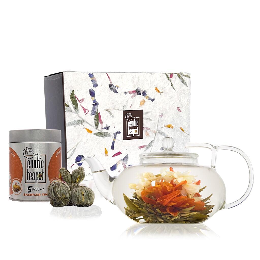 Lotus Flowering Tea Set