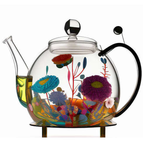 Glass teapots