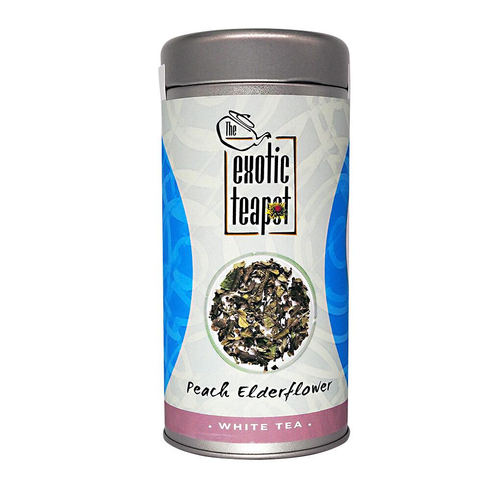 Peach Elderflower White Tea Tin