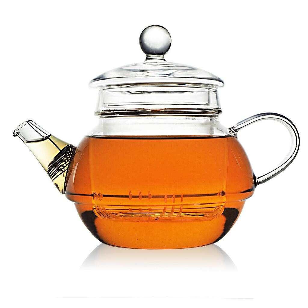 Una Glass Teapot 450ml full