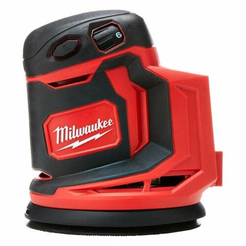 Milwaukee M18BOS125 0 18V 125mm Compact Random Orbital Sander