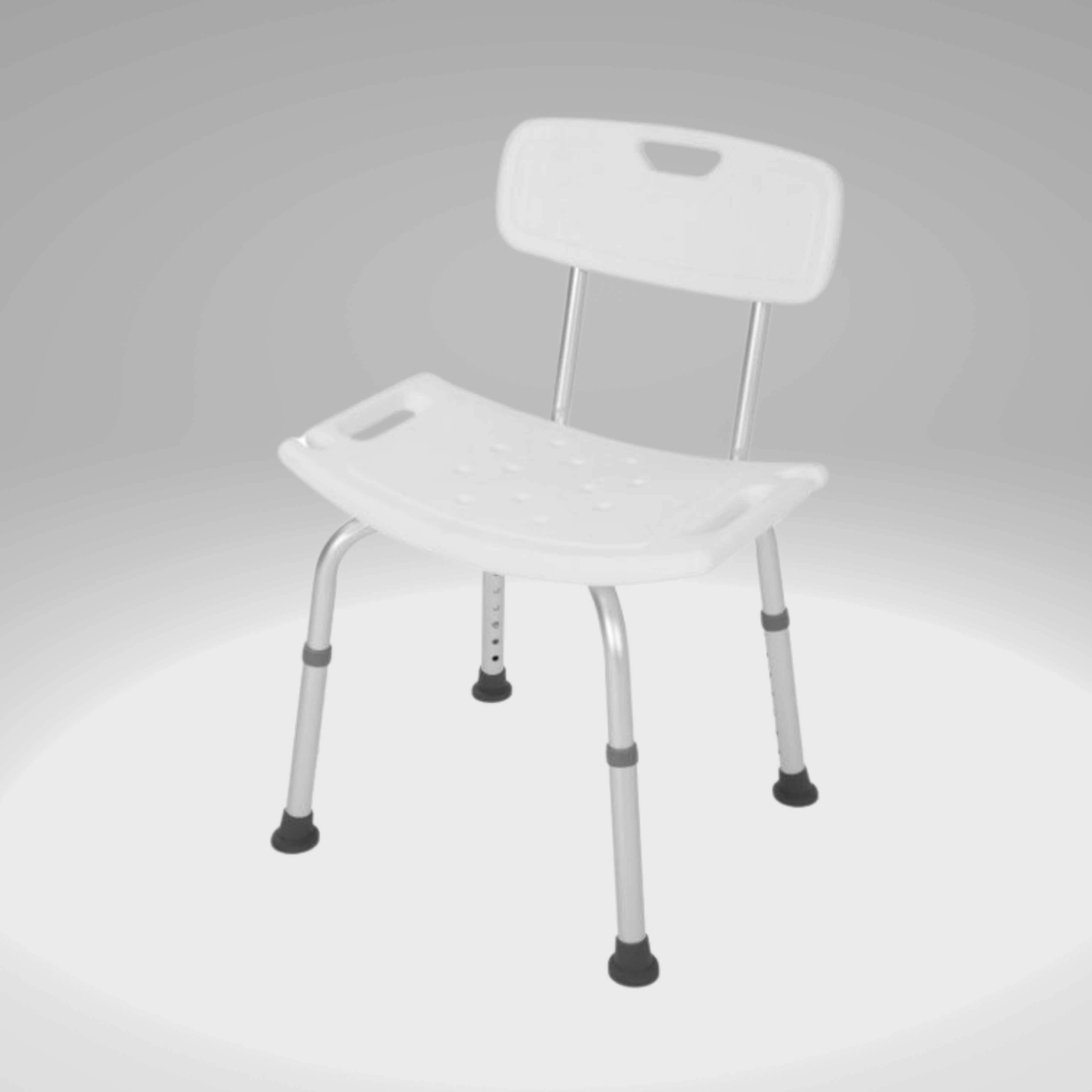 Alerta Shower Stool with Back Care Home Medical Products