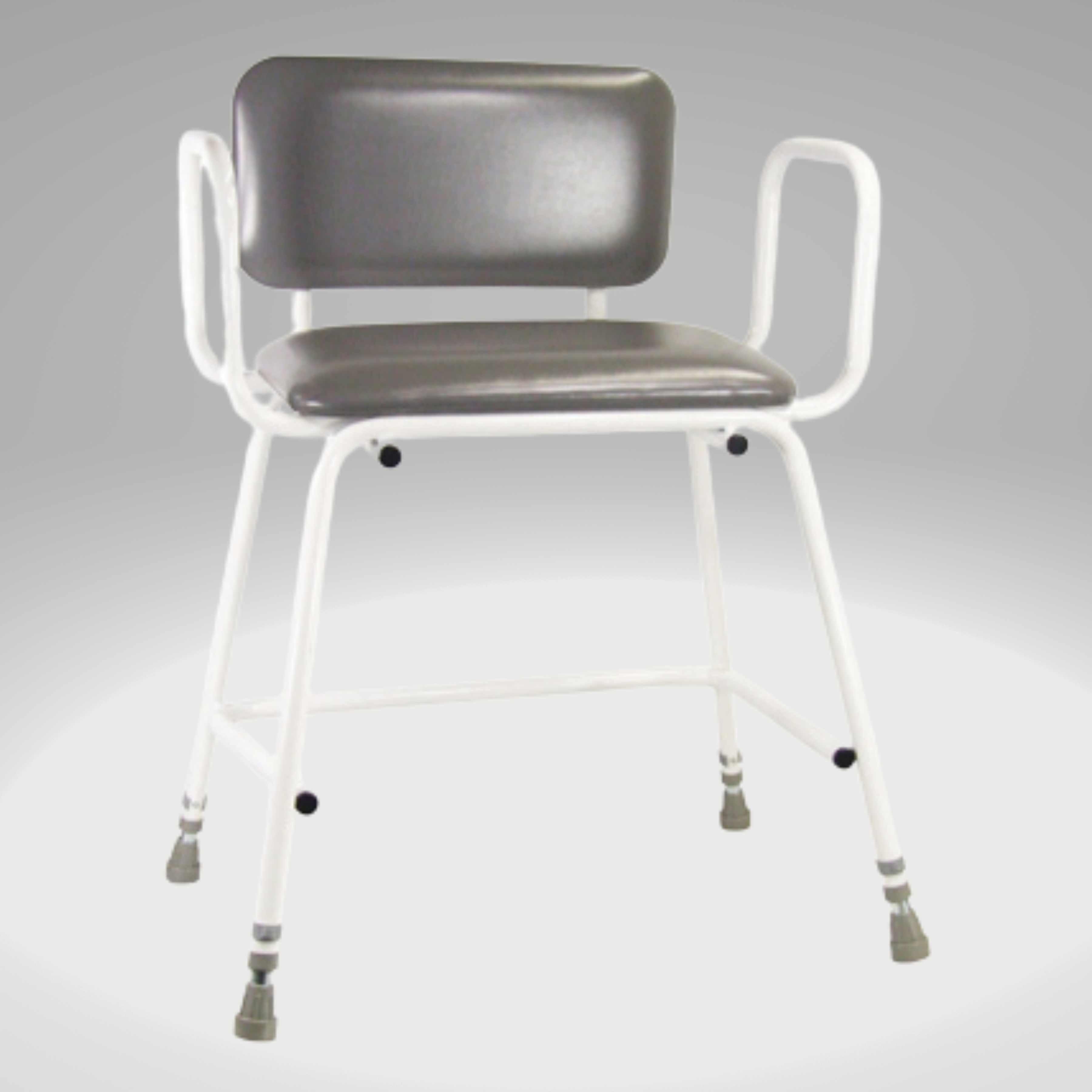 Bariatric Padded Perching Stool Care Home Medical