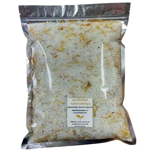peppermint & calendula bath salts wholesale