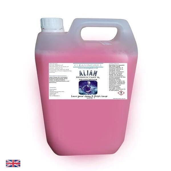 alien, deodoriser, disinfectant, cleaner,