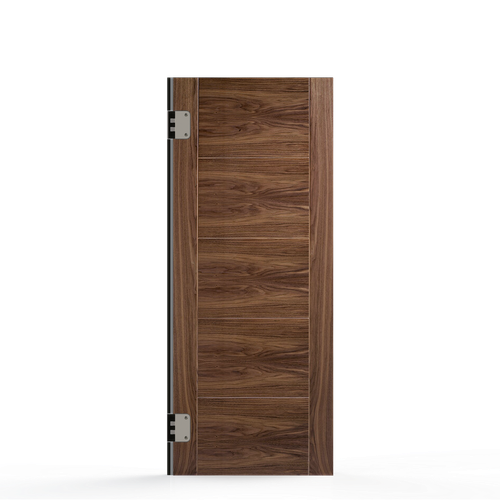 Walnut Veneer Timber Swing Door