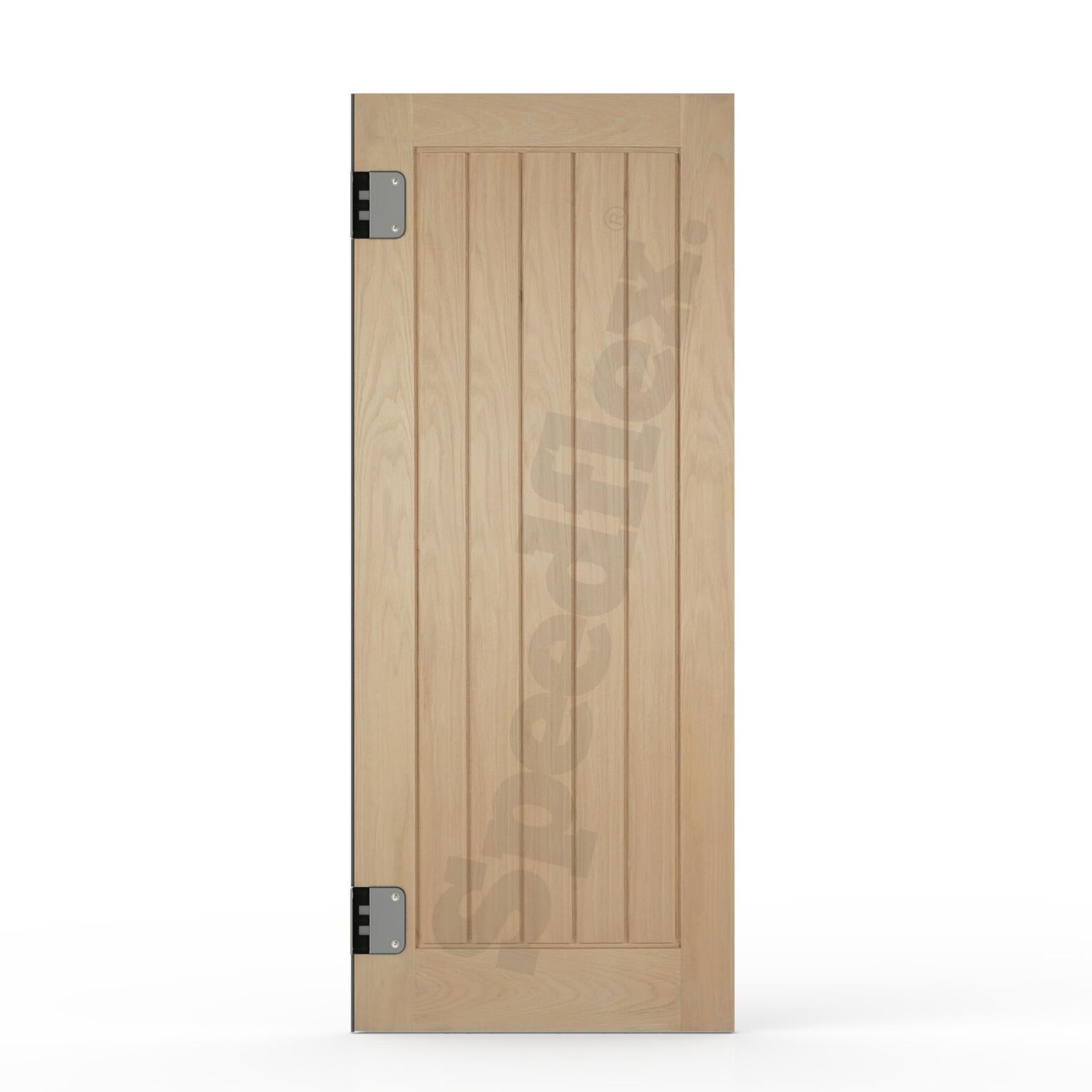 Oak Grooved Swing Door