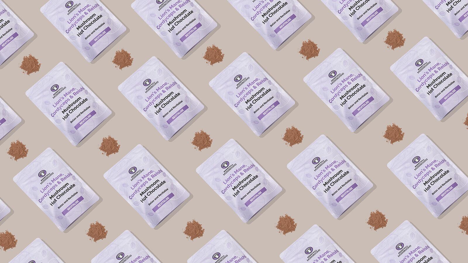 Mushroom Hot Chocolate Packets
