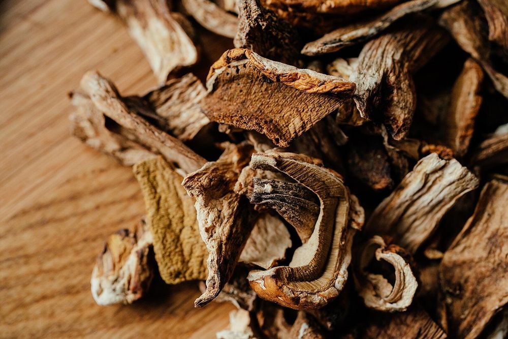 Dehydrated Porcini Mushroom
