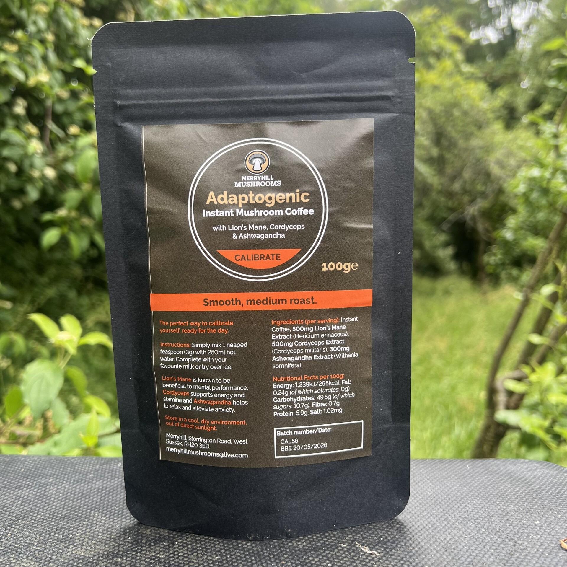 Calibrate Mushroom Coffee 100g Bulk Bag