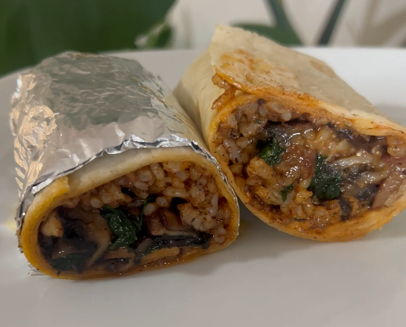Mushroom Burrito