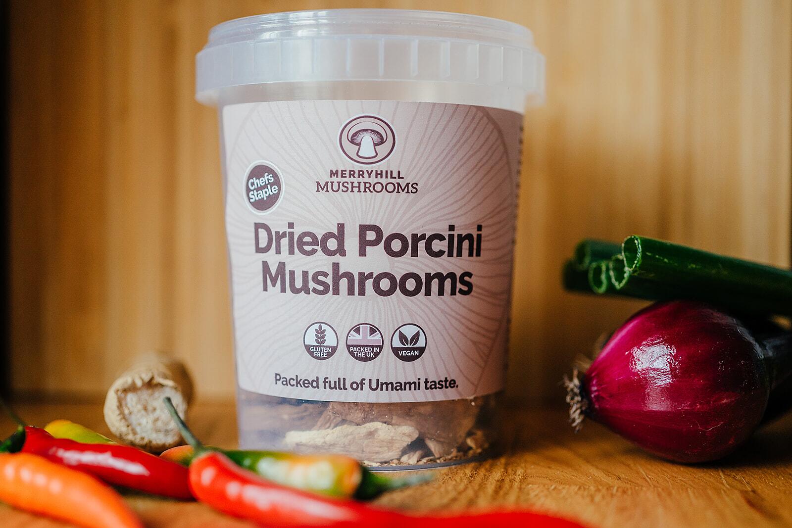 30g pot of dried porcini mushrooms