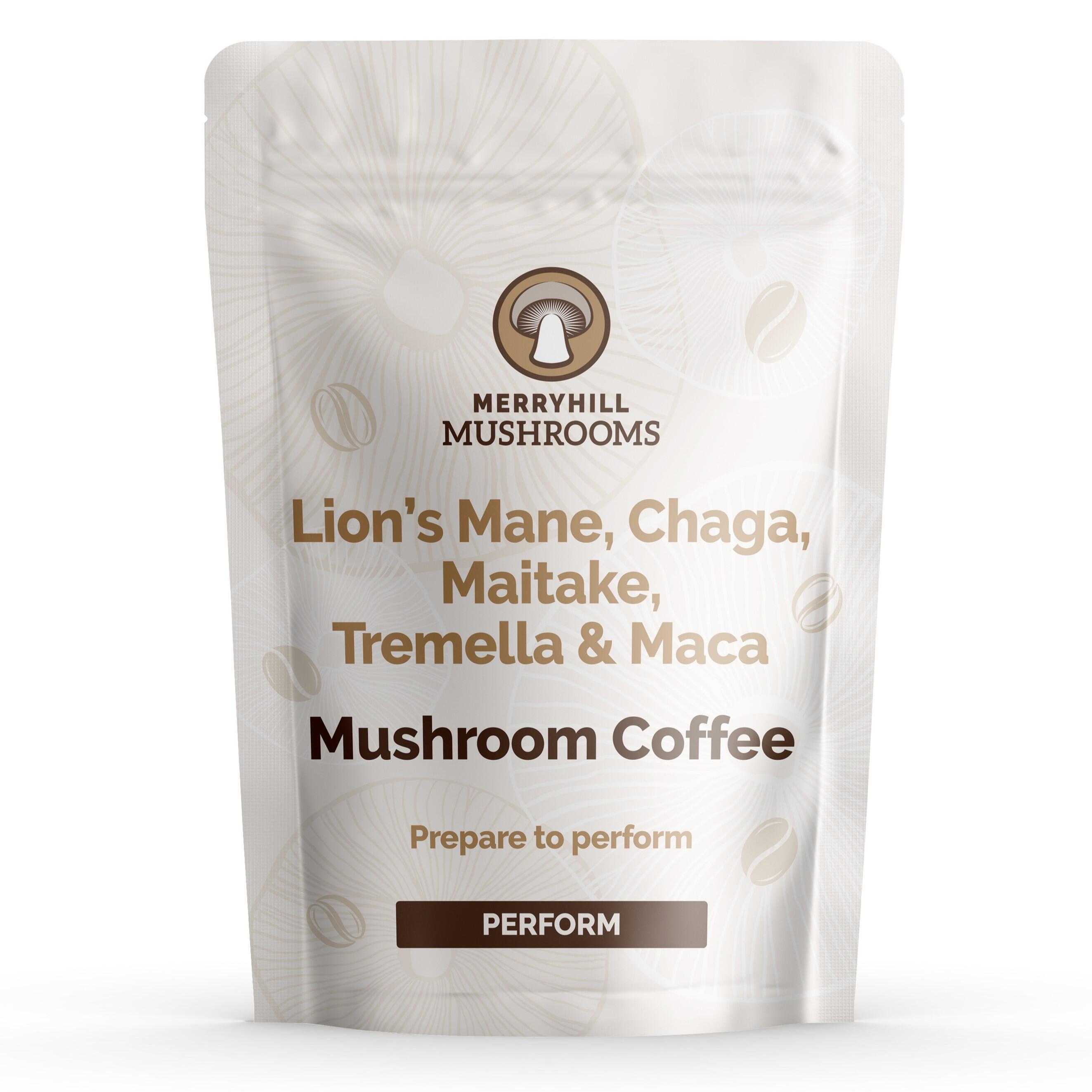 Photo of Lion's Mane, Chaga, Maitake, Tremella and maca Coffee