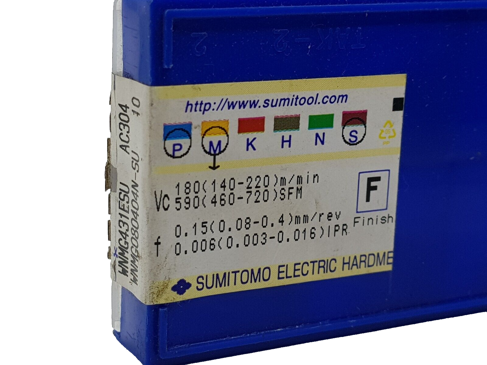 Buy X10 Sumitomo WNMG 080404N SU Carbide Inserts AC304 IS1 Online