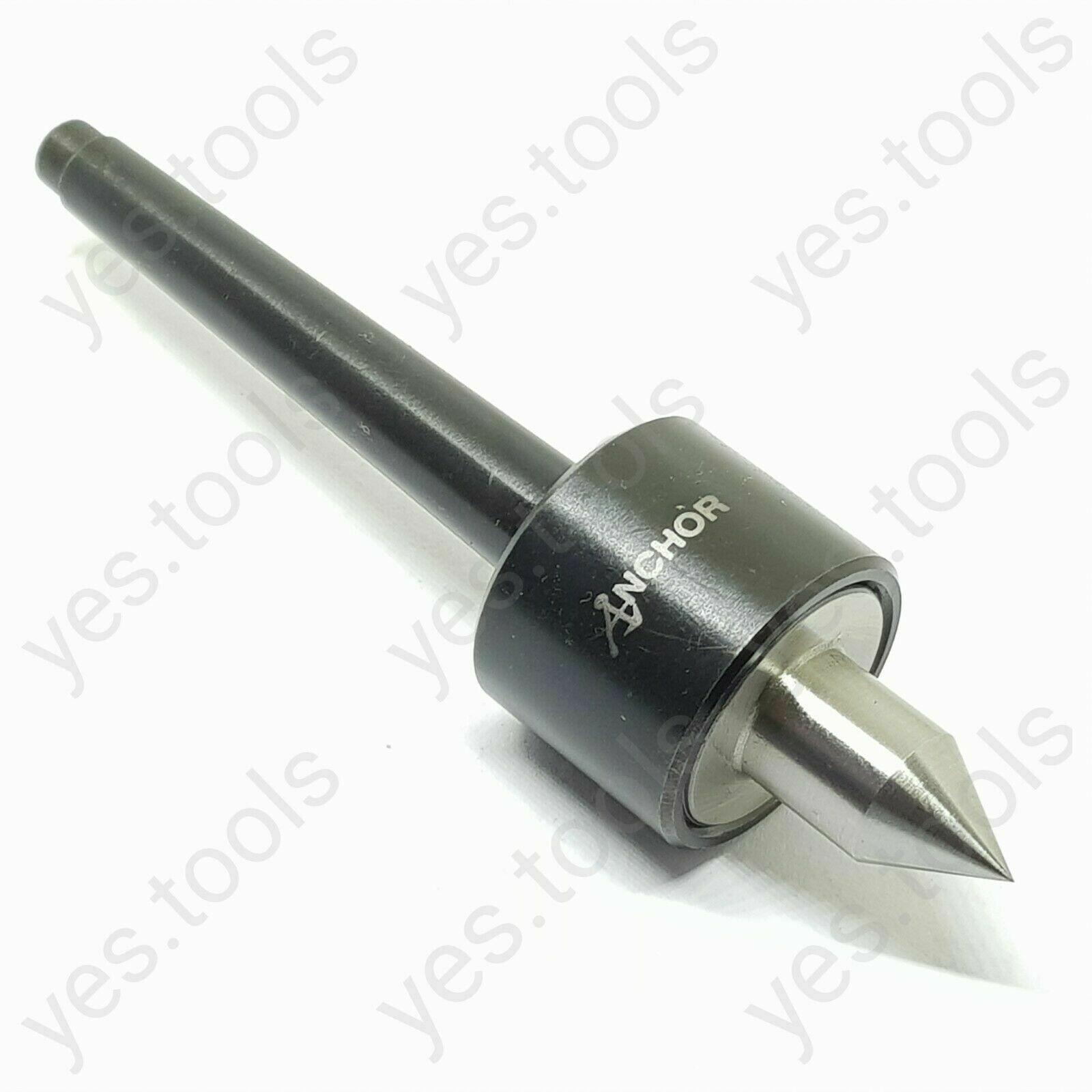 Z Live Center MT3 Multi-Function Live Center - Morse Taper #3, Precision Lathe, Pipe Nose