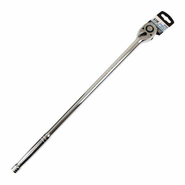 US PRO Extra Long 510mm 1/2 DR 72T Quick Release Ratchet 4154 Extra ...