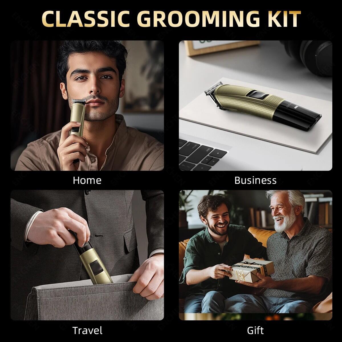 ENCHEN Beardo 3 compact grooming kit for beard trimming