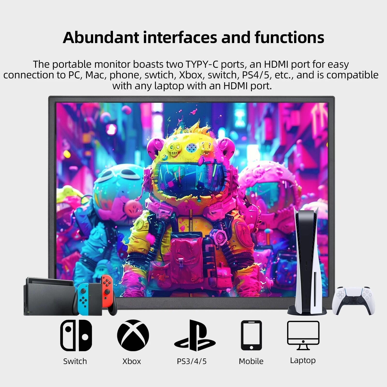 ZSUS 10.5 inch portable display